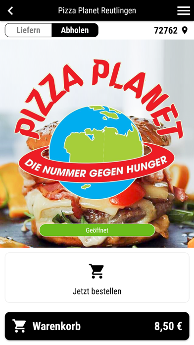 Pizza Planet Reutlingen Screenshot
