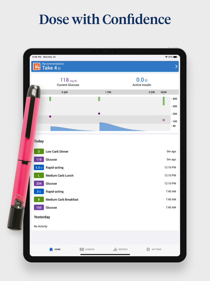 InPen Diabetes Management App