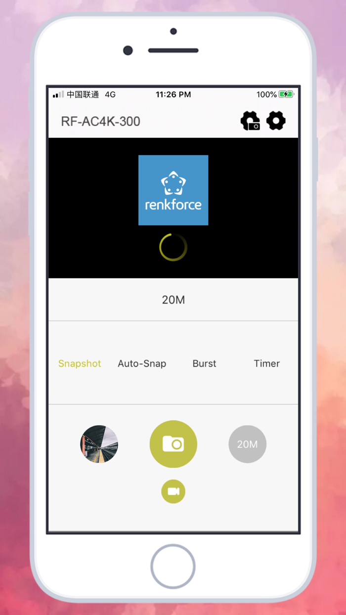 Renkforce Cam RF AC4K 300
