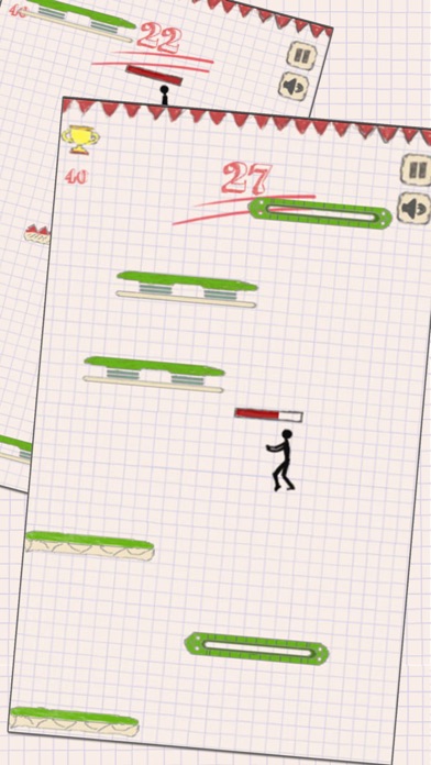 StickMan Falldown Screenshot