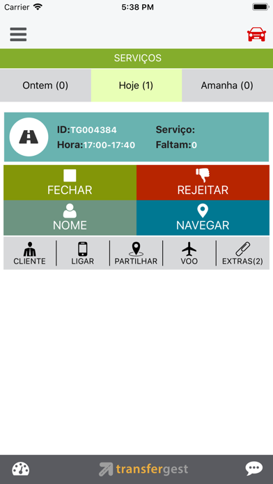 Transfergest Screenshot