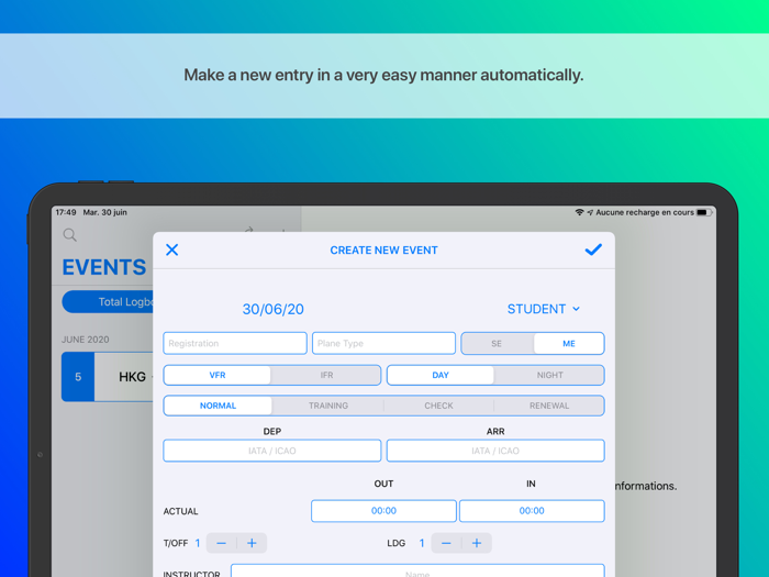 Air Pilot Logbook G.A.