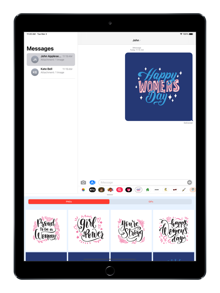 Womens Day - GIFs and Stickers