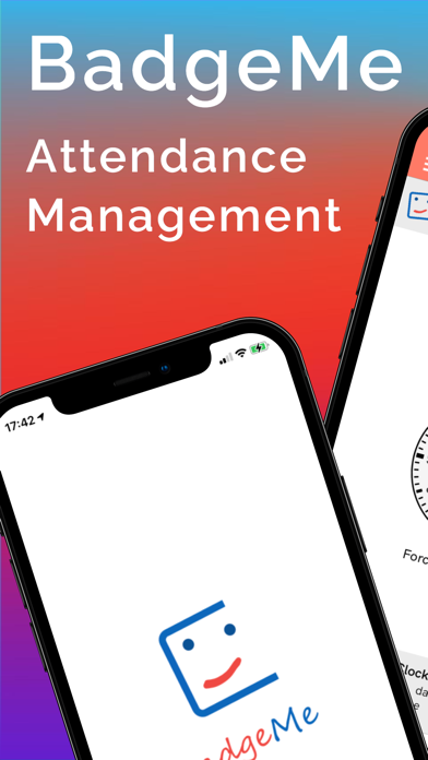 BadgeMe: time tracking service Screenshot