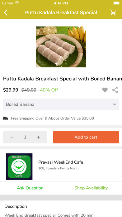 Pravasi Cart - Buyer Screenshot