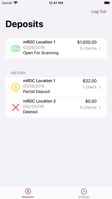Century Bank mRDC Screenshot