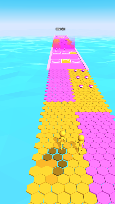 Hexagon Color Run Screenshot