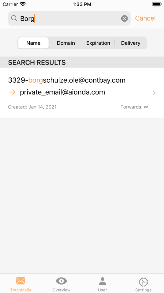 #2. TrashMail.com (iOS) 게시자: Aionda GmbH