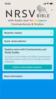 nrsv: audio bible for everyone iphone screenshot 4