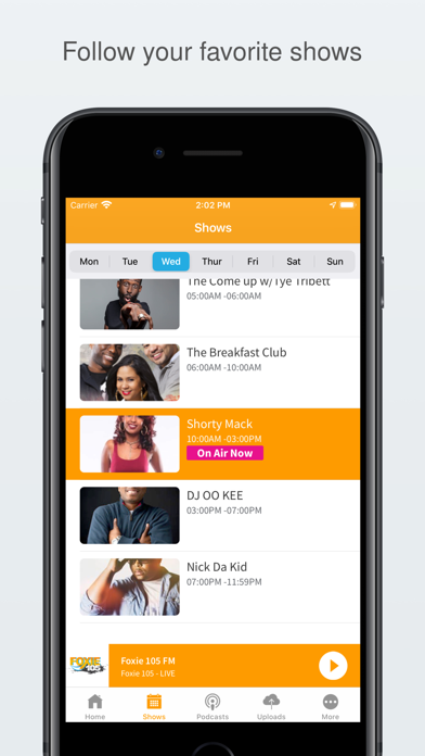 Foxie 105 FM - WFXE Screenshot