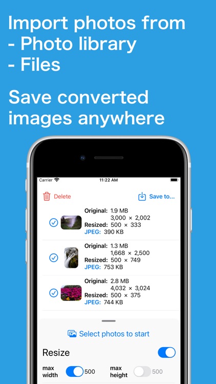 Photo Batch Resize & Converter