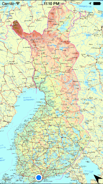Screenshot #1 pour Suomen kartta
