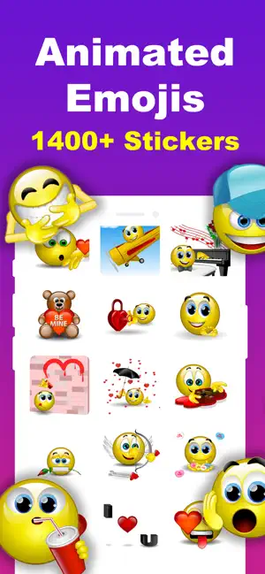 Animated Emoji 3D Sticker GIF_1