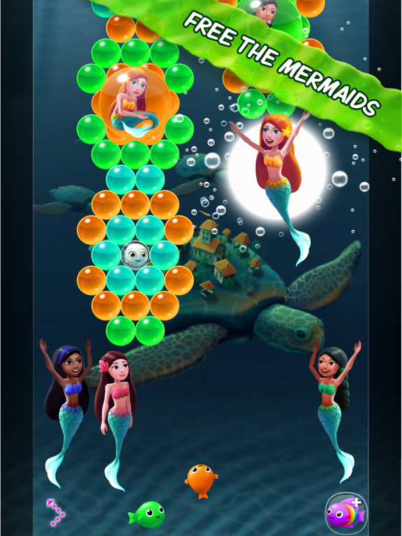 Screenshot #6 pour Bubble Fins - Bubble Shooter