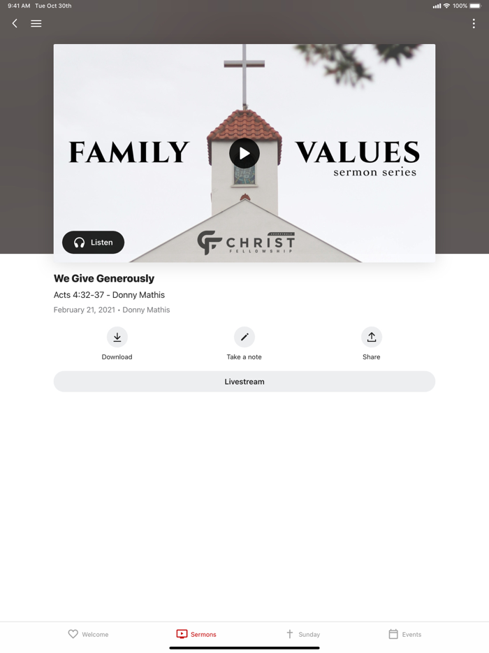 Christ Fellowship Cherrydale