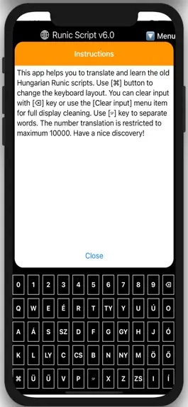 Game screenshot Runic script alphabet apk