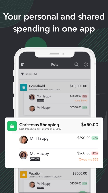 Monshare: Splitting bills app screenshot-6