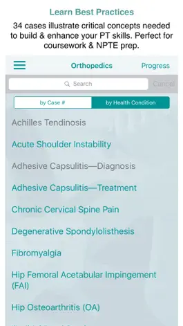 Game screenshot Orthopedics Physical Therapy apk
