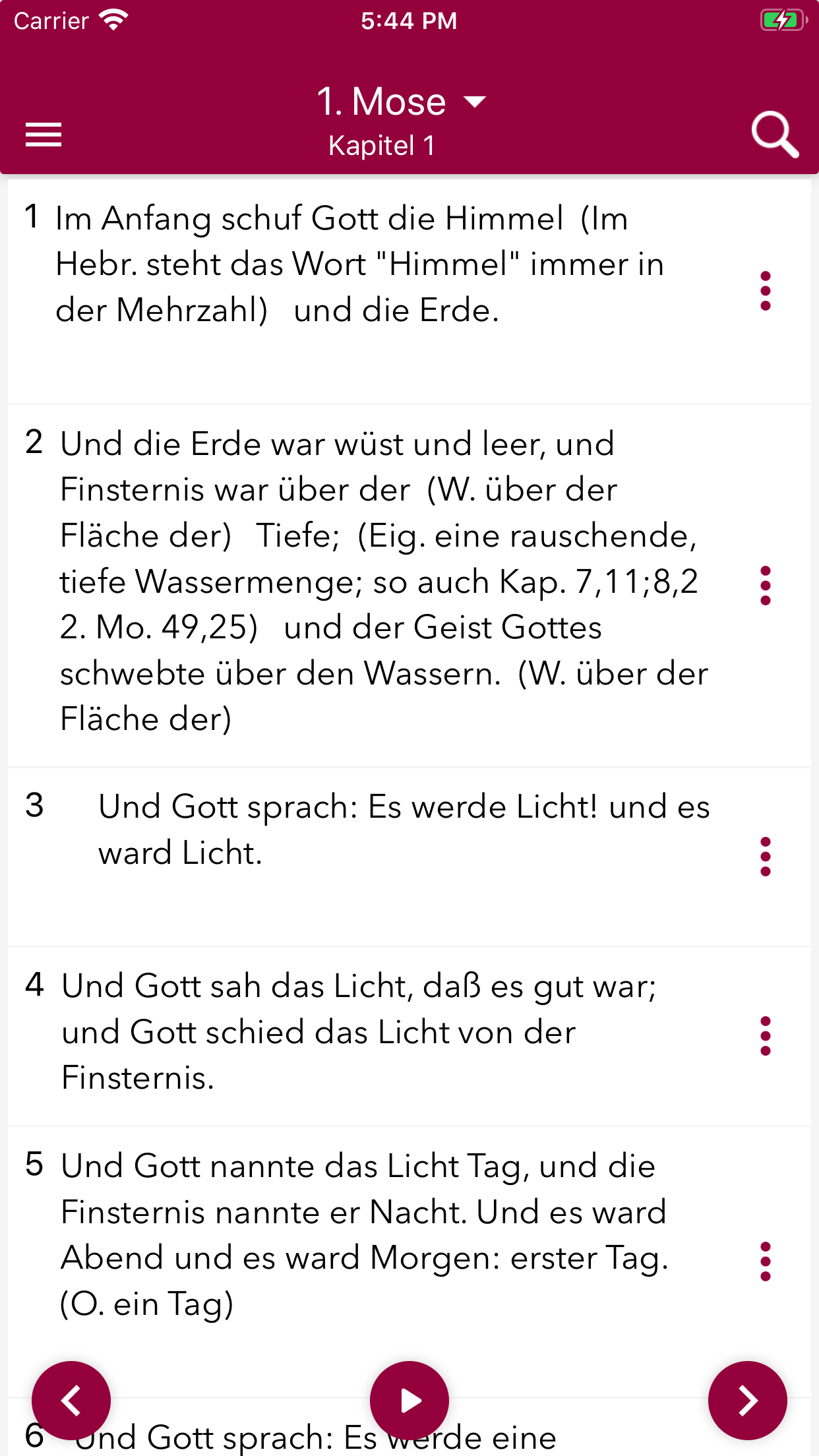 Heilige Bibel auf Deutsch