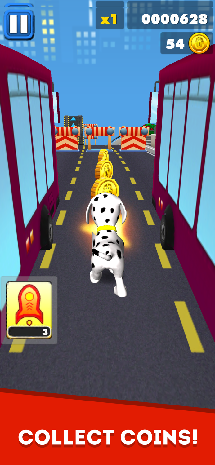 Paw Puppy Runner Dalmatian