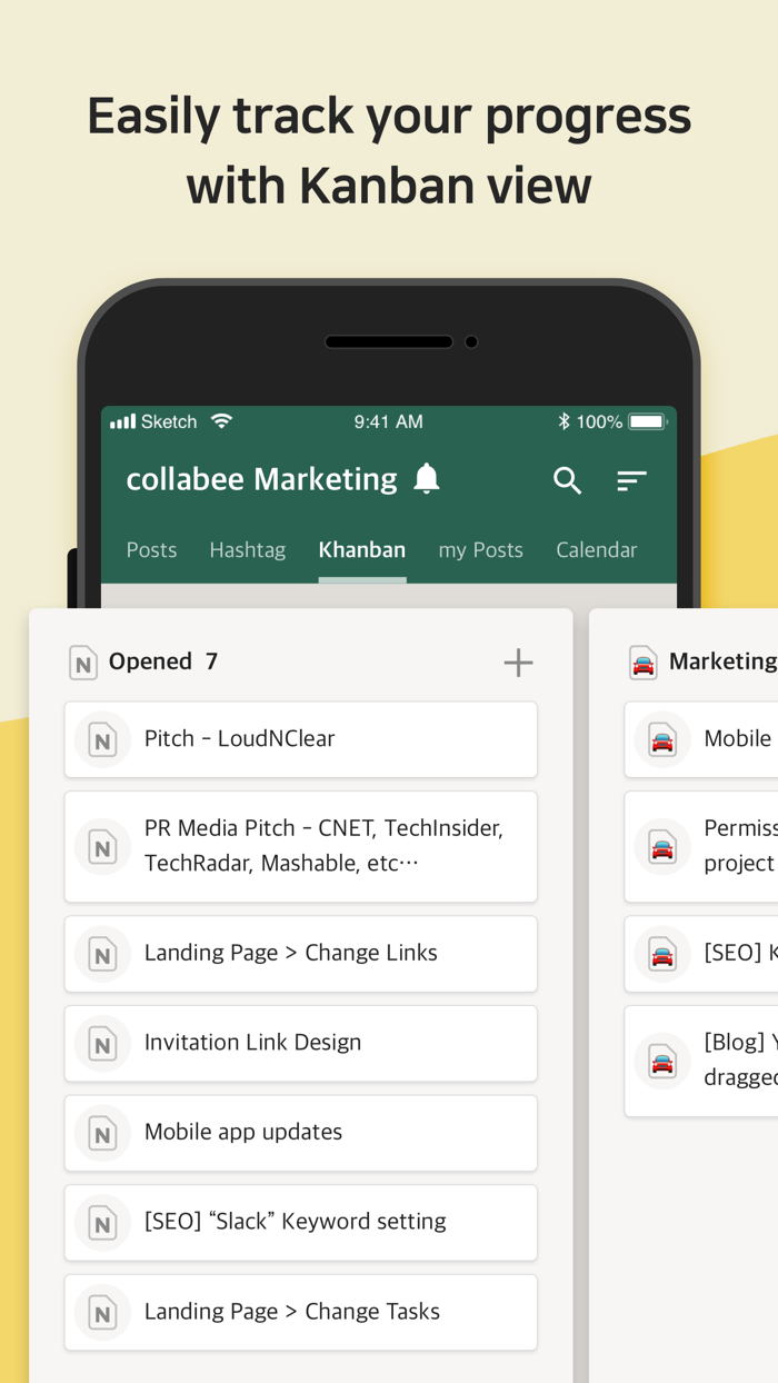 Collabee - Done in one page.