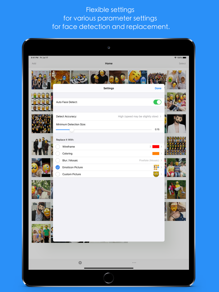 Batch Face Detect And Replace