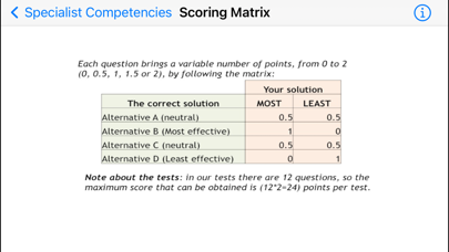 Situational Judgement Test Screenshot