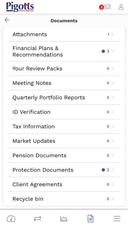 Pigotts Client Portal