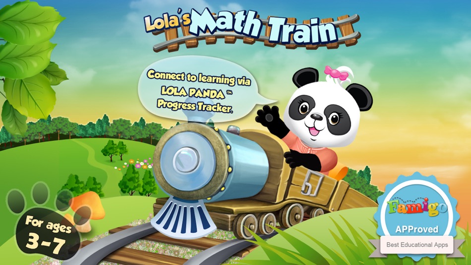 #1. Lola’s Math Train: Counting (iOS) 由: BeiZ
