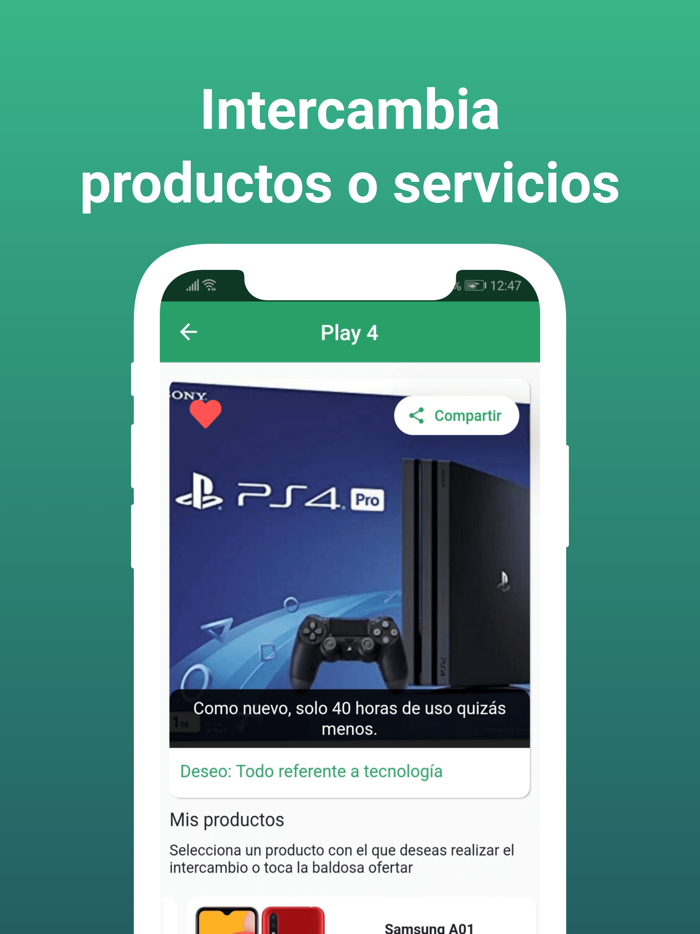 Lili - Intercambia productos