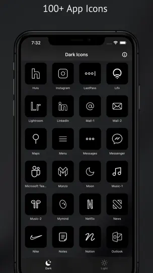 Captura de pantalla de Icono De Aplicación Estética en iPhone 5