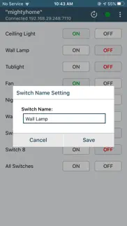 wifi automation esp8266 iphone screenshot 4