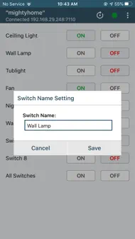 WiFi Automation ESP8266 iphone bilder 3