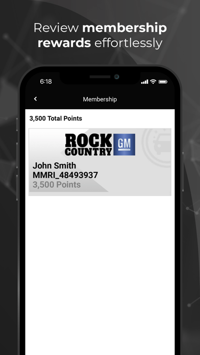Rock Country VIP Rewards Screenshot
