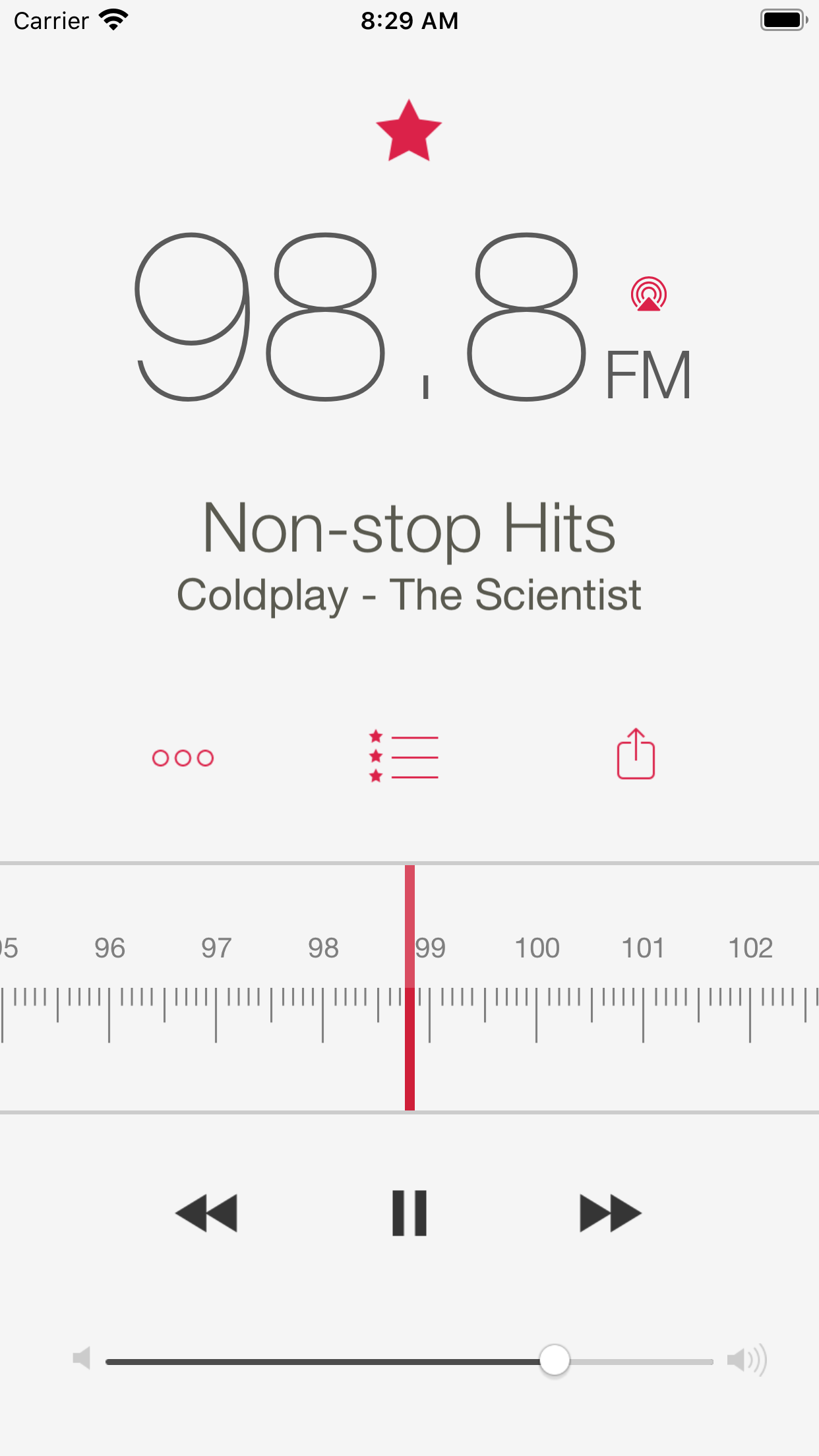 RadioApp - A Simple Radio App screenshot 2