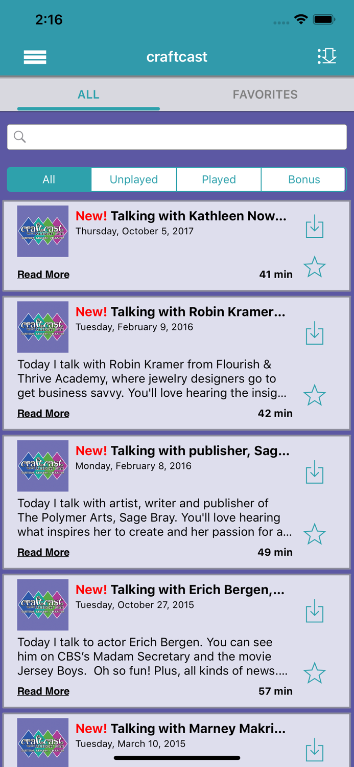 CRAFTCAST - with Alison Lee