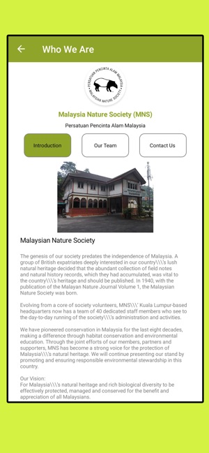 Malaysian Nature Society (MNS)