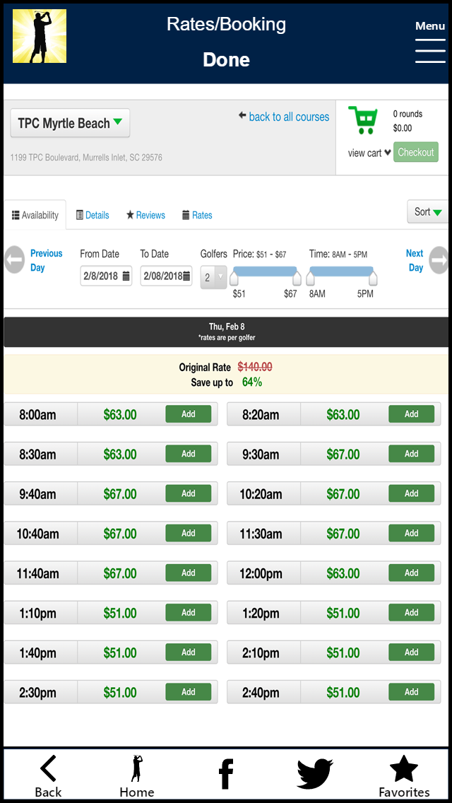 GolfDay Myrtle Beach