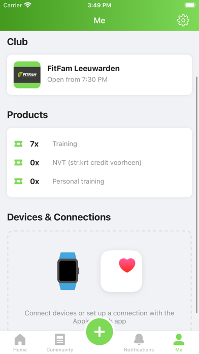 FitFam Leeuwarden Screenshot