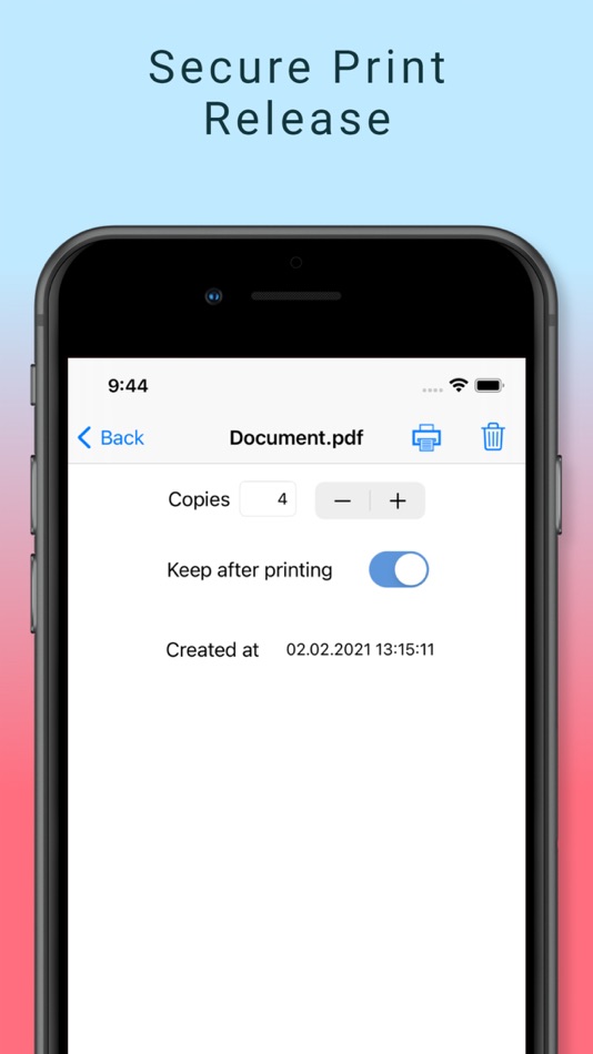 #4. Mobile Printing Solution MOPS (iOS) Podle: Control Systems GmbH & Co. KG