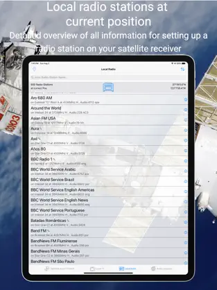 Captura de Pantalla 6 Canales de satélite iphone
