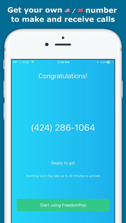 FreedomPop: Calling & Texting