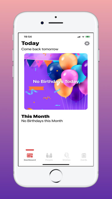 Birthday Reminder Plus+ Screenshot