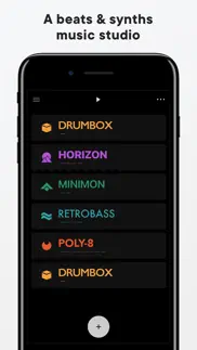 groovebox - beat synth studio iphone screenshot 1