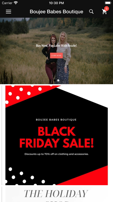 Boujee Babes Boutique Screenshot