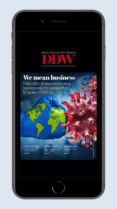 Drug Discovery World (DDW) Screenshot