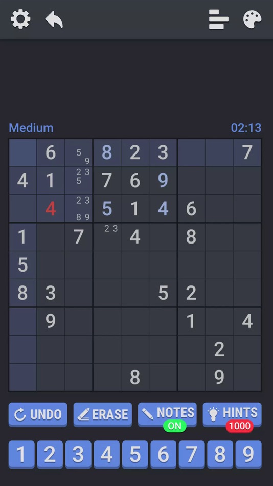 #3. Sudoku Space (iOS) Podle: elias sleiman
