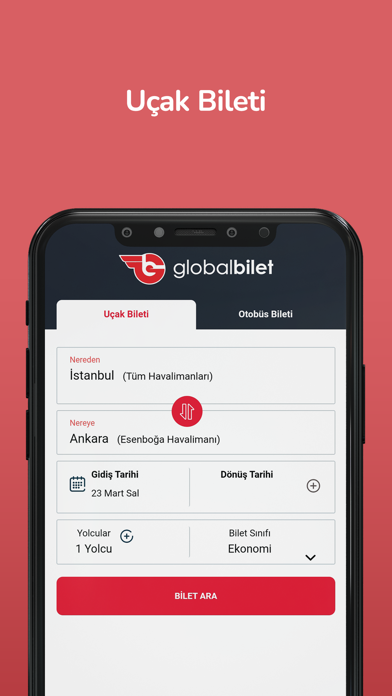 Globalbilet.com Screenshot