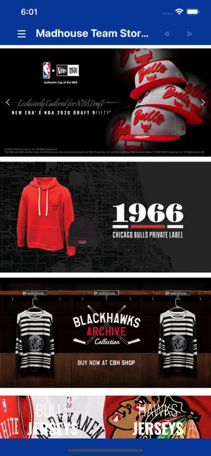 Chicago Bulls and Blackhawks team for merchandise store venture