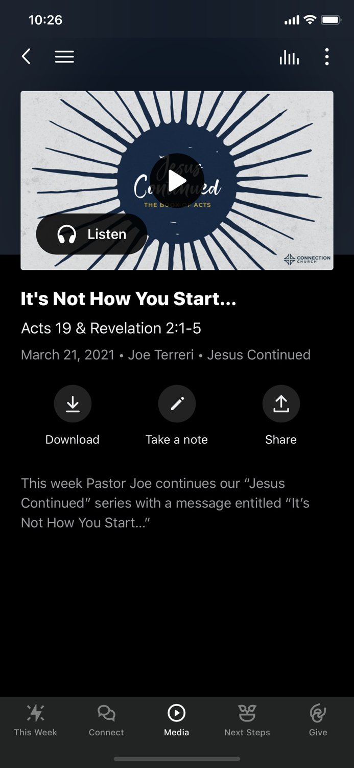 Connection Church Online